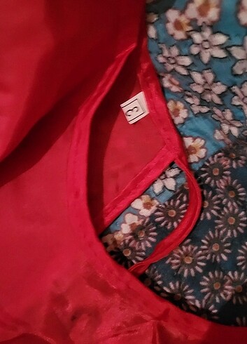 Südor Anaokulu Boyama ve Çalışma Önlüğü 3 Beden Kırmızı - Görsel 6