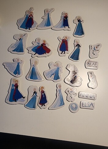  Beden Renk frozen elsa anna magnet 21 adet