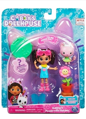 Gabby's Dollhouse Çiçek Bahçesi