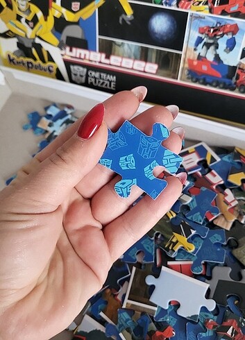 Beden transformers 120 parça puzzle