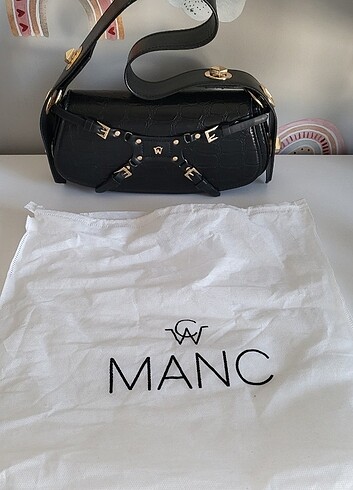 Beden siyah Renk manc lilith black croc