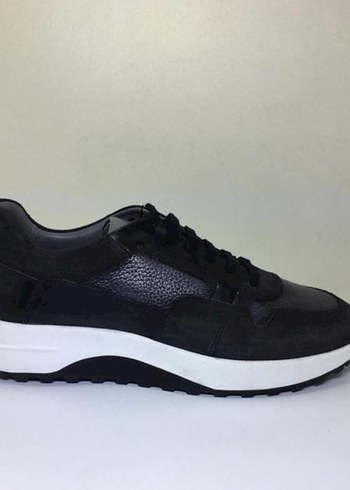 Erkek Hakiki Deri Casual Ayakkabı siyah - Görsel 4