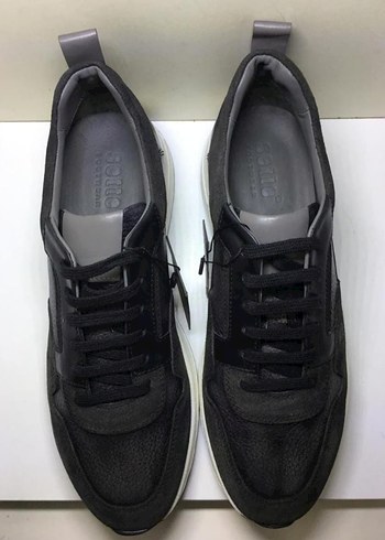 Erkek Hakiki Deri Casual Ayakkabı siyah - Görsel 5