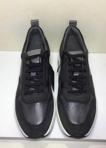 Erkek Hakiki Deri Casual Ayakkabı siyah - Görsel 7