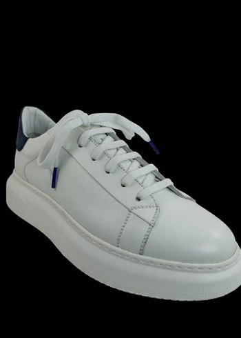 TANCA Erkek Hakiki Deri Casual Ayakkabı Beyaz - Görsel 3