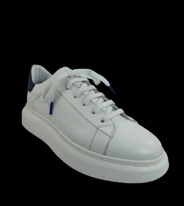 TANCA Erkek Hakiki Deri Casual Ayakkabı Beyaz - Görsel 3