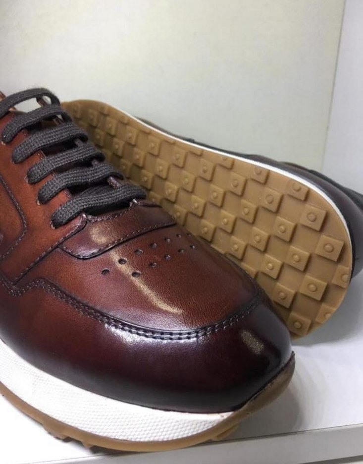 CABANİ Erkek Hakiki Deri Casual Ayakkabı - Görsel 3