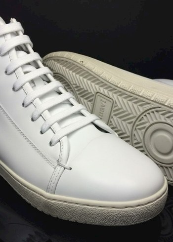 Hakiki Deri Beyaz Erkek Bot - Görsel 8