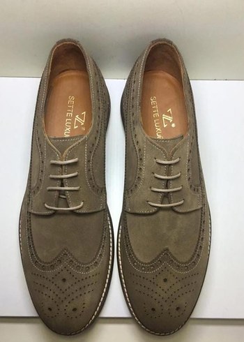 Erkek Hakiki Deri Süet Klasik Ayakkabı - Görsel 2