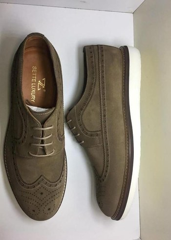 Erkek Hakiki Deri Süet Klasik Ayakkabı - Görsel 7