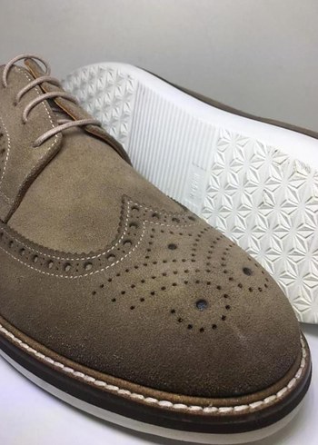 Erkek Hakiki Deri Süet Klasik Ayakkabı - Görsel 3
