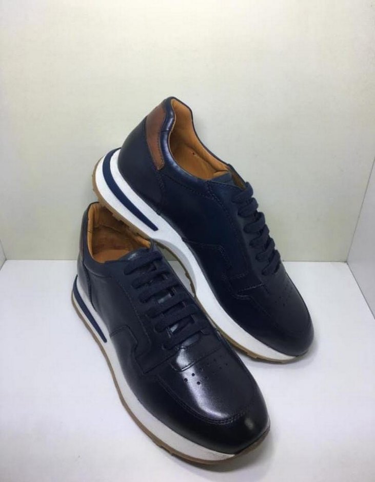 Erkek Hakiki Deri Casual Ayakkabı - Görsel 4