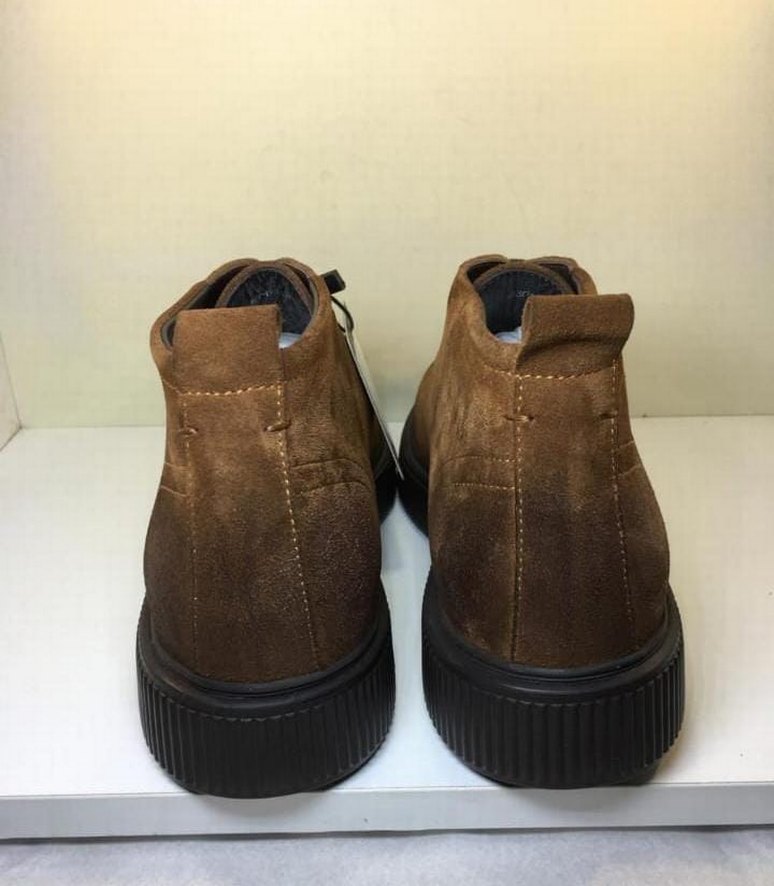 İNCİ Erkek Hakiki Deri Süet Kahverengi Bot - Görsel 5