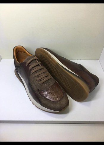 Erkek Hakiki Deri Casual Ayakkabı - Görsel 3