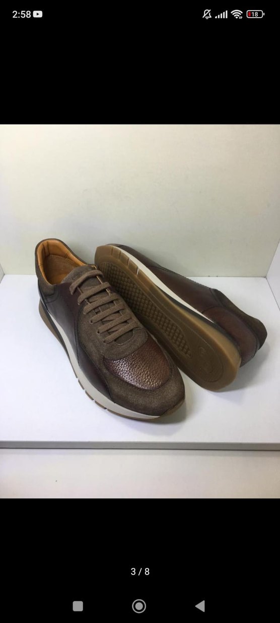 Erkek Hakiki Deri Casual Ayakkabı - Görsel 3