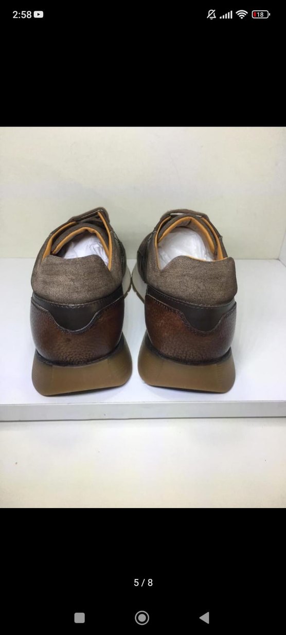 Erkek Hakiki Deri Casual Ayakkabı - Görsel 4