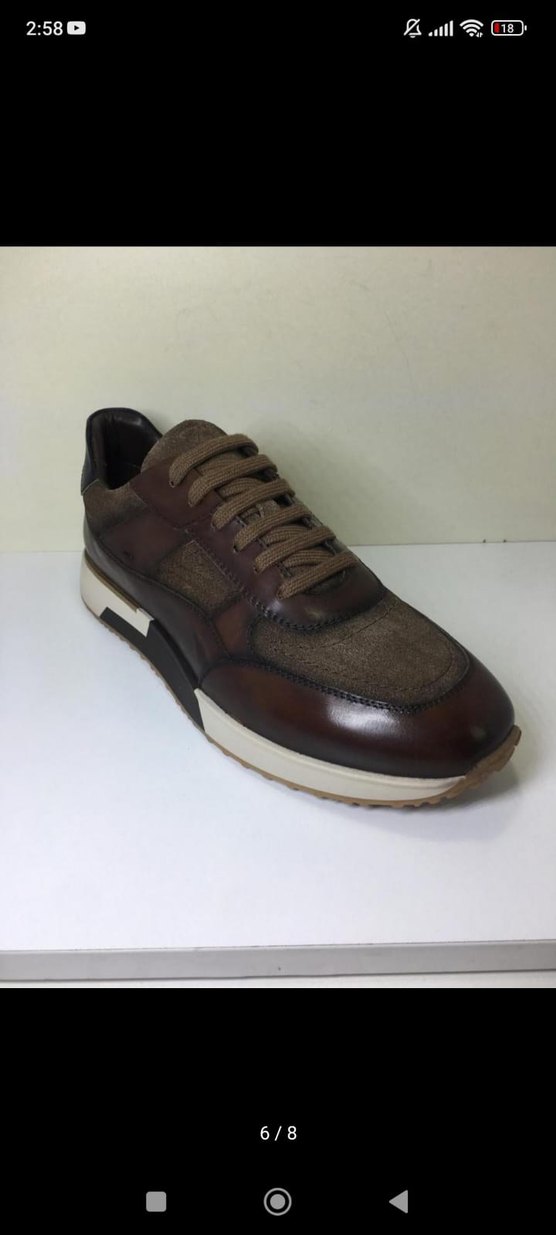 Erkek Hakiki Deri Casual Ayakkabı - Görsel 4