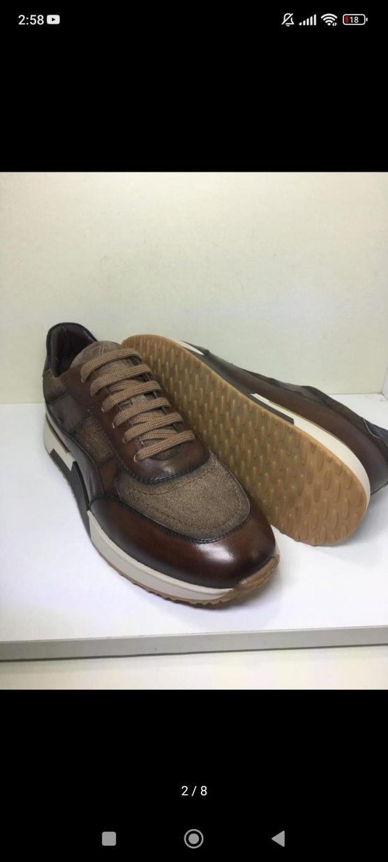 Erkek Hakiki Deri Casual Ayakkabı - Görsel 2