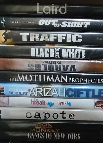 DVD film yerli yabanci filmler