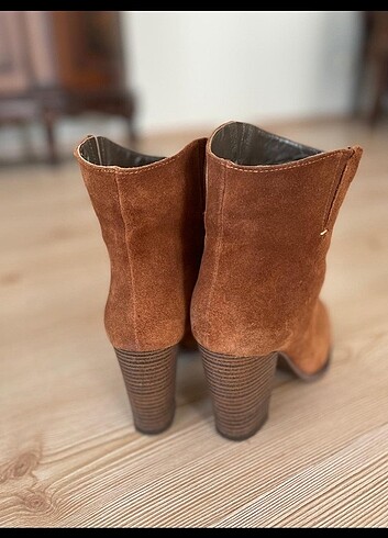 İNCİ Gerçek Süet Deri Bot - Görsel 5