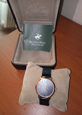 U.S Polo Assn. Mavi Kemerli Beverly Hills Polo Club Kadın Saati