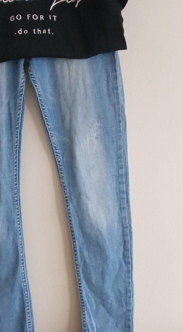 Baskılı Siyah Salaş Tişört - Görsel 3