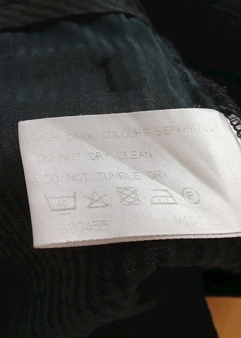 Drapeli Siyah erkek Kumaş Pantolon - Görsel 11