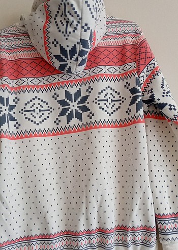 Renkli Bohem Desenli çocuk Triko Sweatshirt - Görsel 11