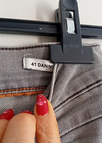 Gri Erkek Denim Pantolon Regular Fit - Görsel 6