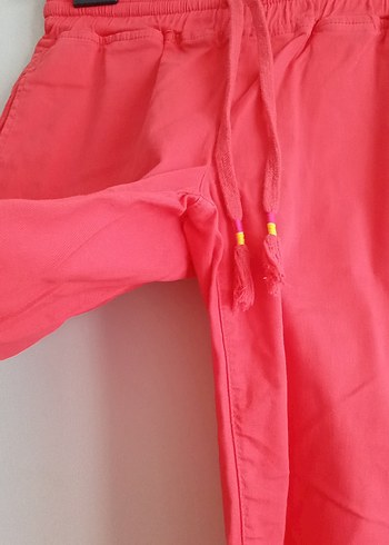 Renkli Bohem kadin Pantolonu Püsküllü - Görsel 11