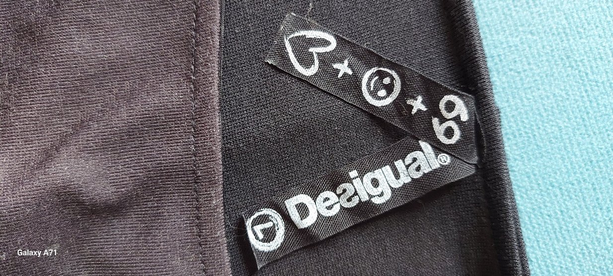 Desigual Siyah Baskılı Elbise - Görsel 5