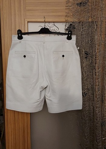 Deri Kadın Şort - Görsel 2