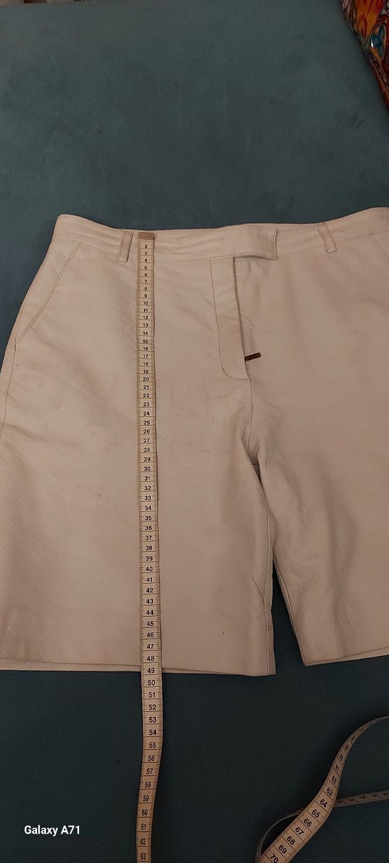 Deri Kadın Şort - Görsel 3