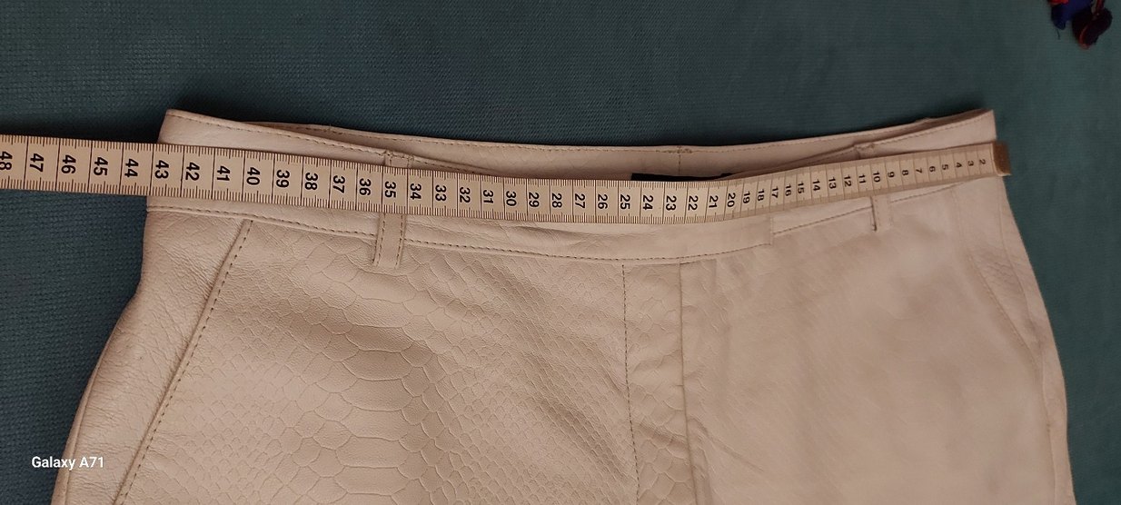 Deri Kadın Şort - Görsel 4