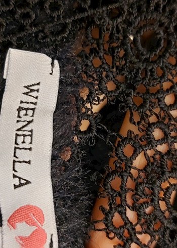 Siyah Tüylü Kadın Kazak - Görsel 9