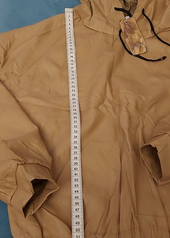 İtalyan Bej Kapüşonlu Deri Sweatshirt - Görsel 3