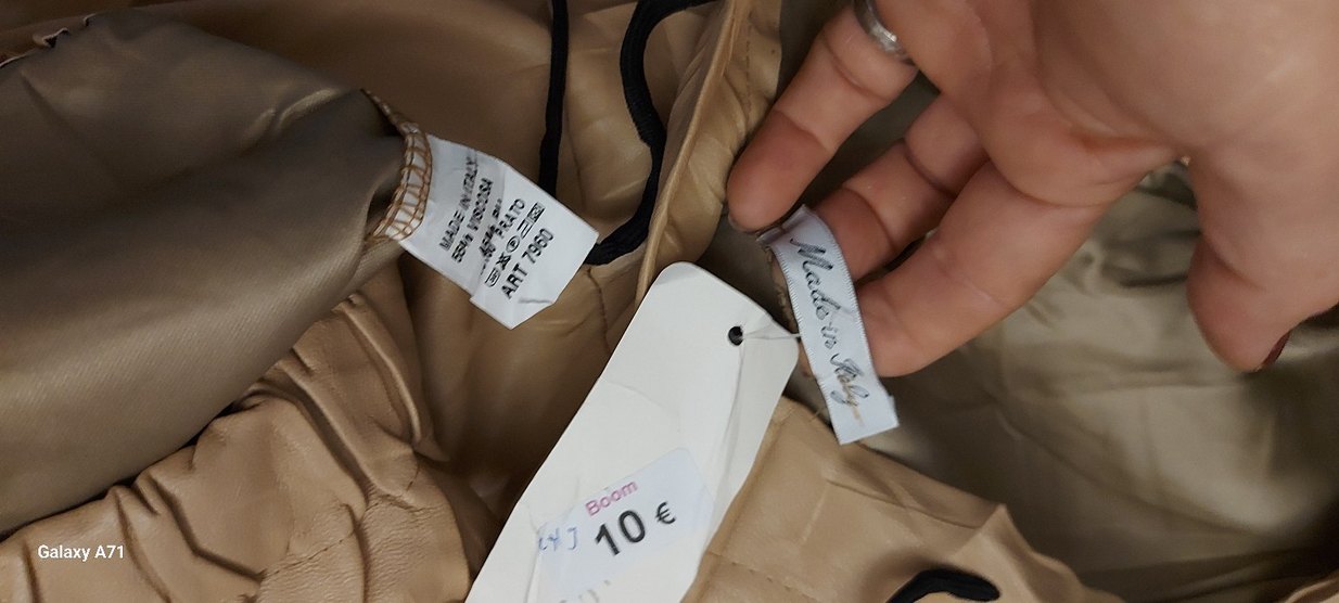 İtalyan Bej Kapüşonlu Deri Sweatshirt - Görsel 5