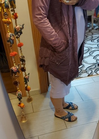 Mor Bohem Hırka - Görsel 4