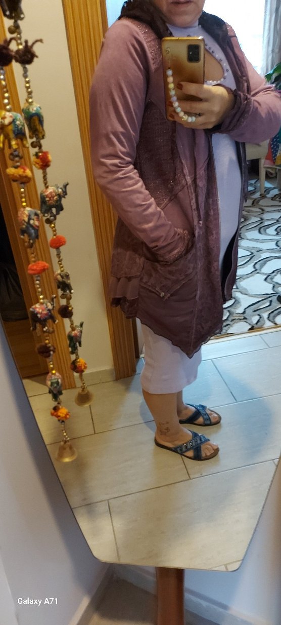 Mor Bohem Hırka - Görsel 4