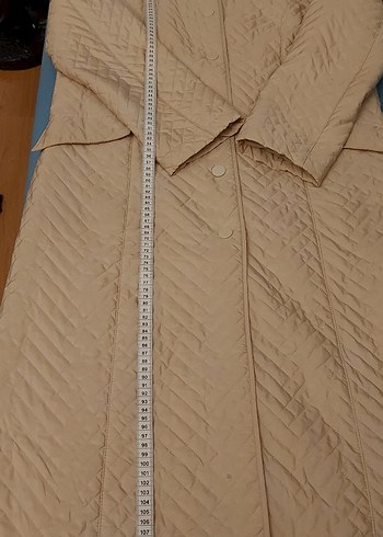 Noi Marka Kapitone İnce Kaban - Görsel 5