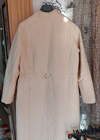 Noi Marka Kapitone İnce Kaban - Görsel 2