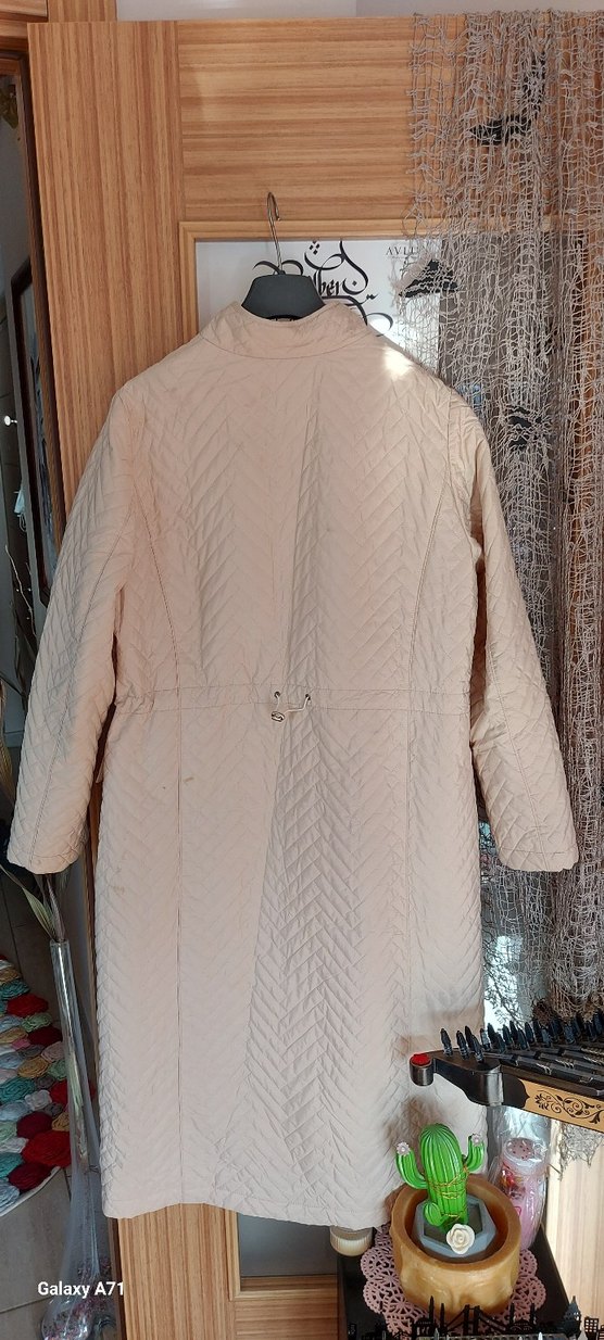 Noi Marka Kapitone İnce Kaban - Görsel 2