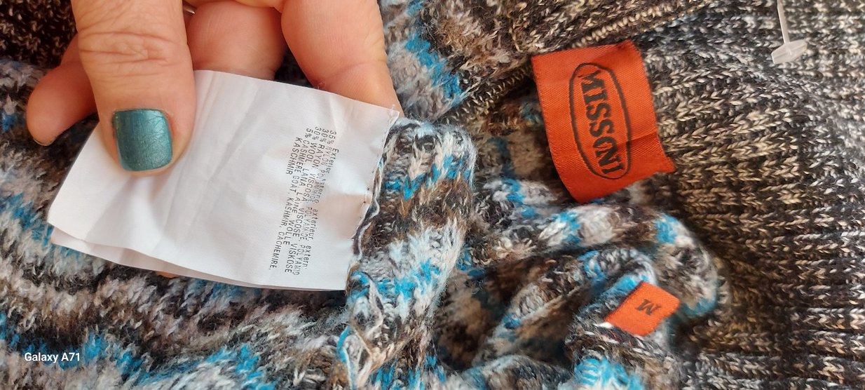 Missoni Unisex Kazak - Görsel 5