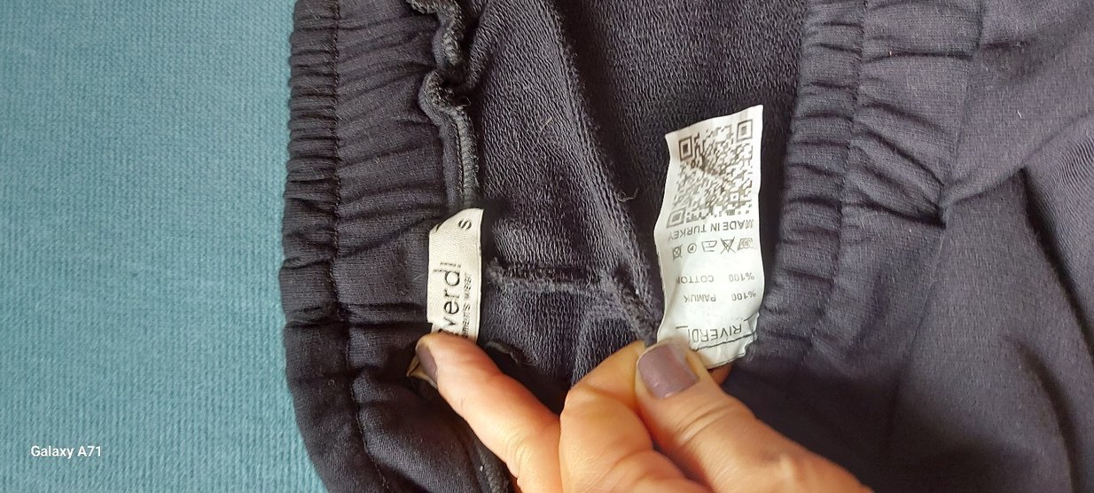 Jean detaylı eşofman altı - Görsel 5