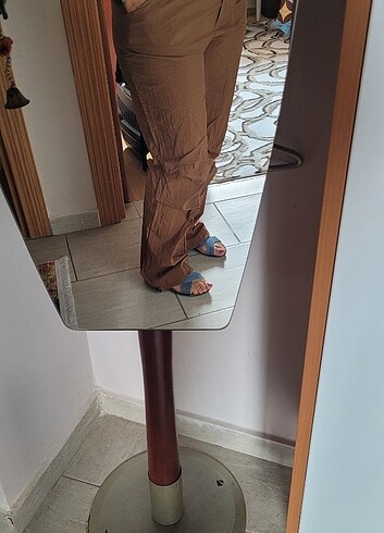 l Beden kahverengi Renk Paraşüt kumaş pantolon
