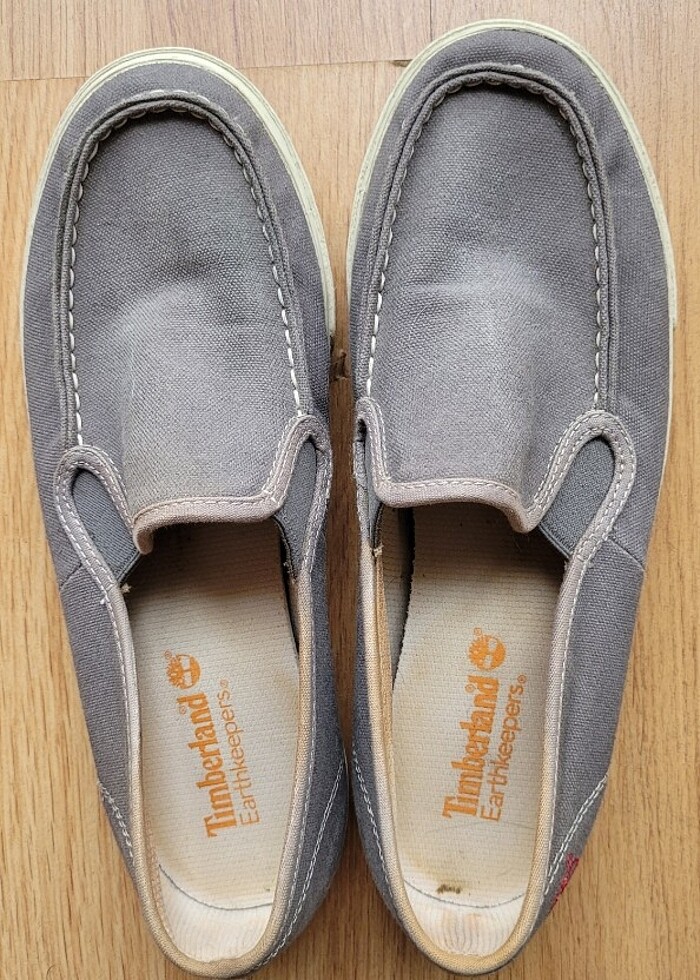 Gri keten ayakkabı - Görsel 3