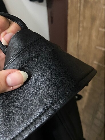 xl Beden siyah Renk Stradivarius Deri Ceket