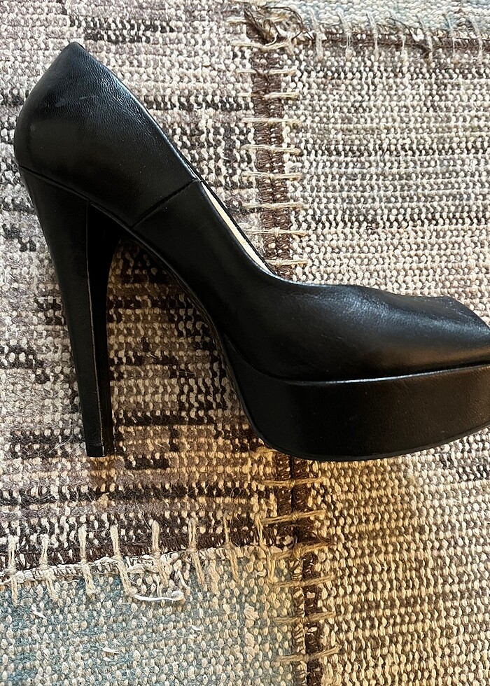 Siyah Platform ayakkabı - Görsel 2