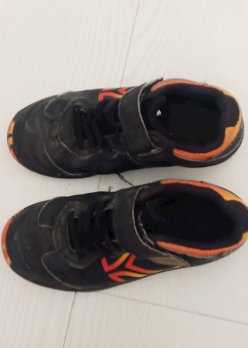 Decathlon Turuncu Erkek Çocuk Sneakers Velcro Bantlı