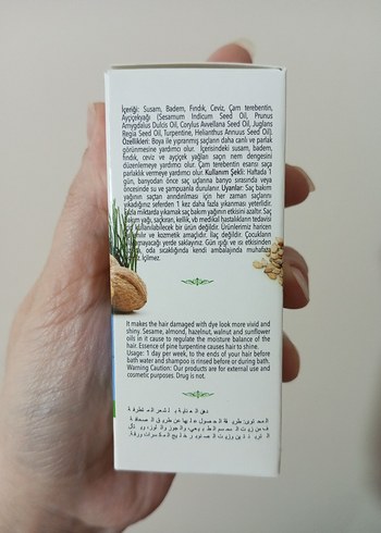 OrganiX Saç Bakım Yağı 50ml - Görsel 5